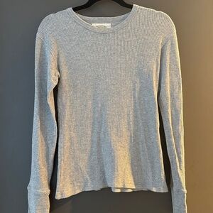 Roots Canada Thermal Waffle Knit Long Sleeve Top — Size Large/Medium